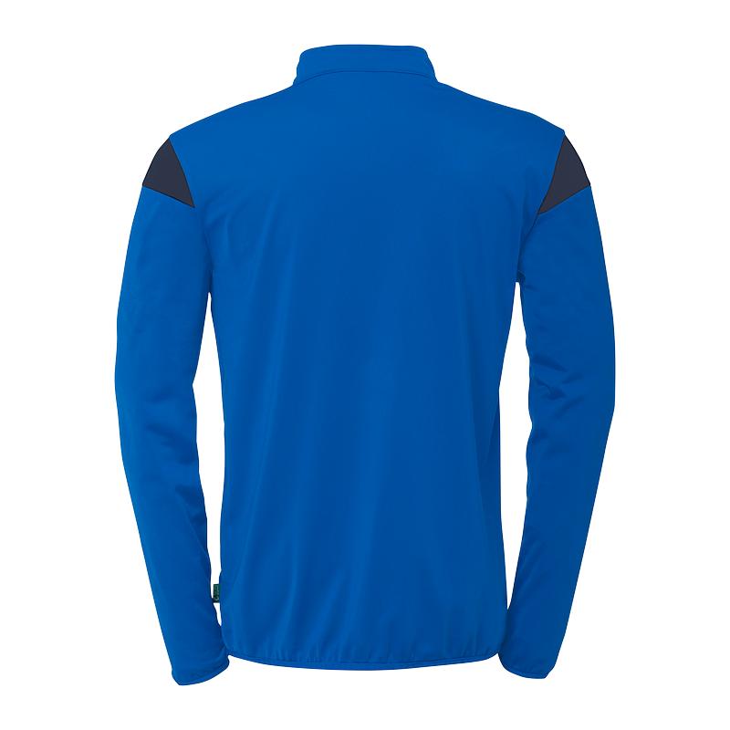 BLUZA ZAPINANA CLASSIC SQUAD 27 UHLSPORT - lazurowy niebieski/granatowy