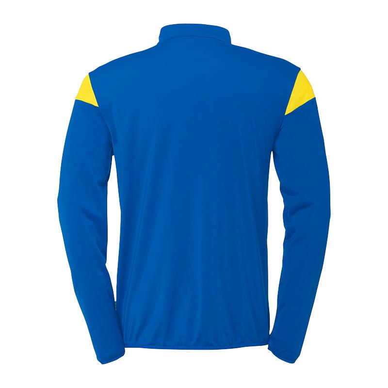 BLUZA ZAPINANA CLASSIC SQUAD 27 UHLSPORT - lazurowy niebieski/jasny żółty