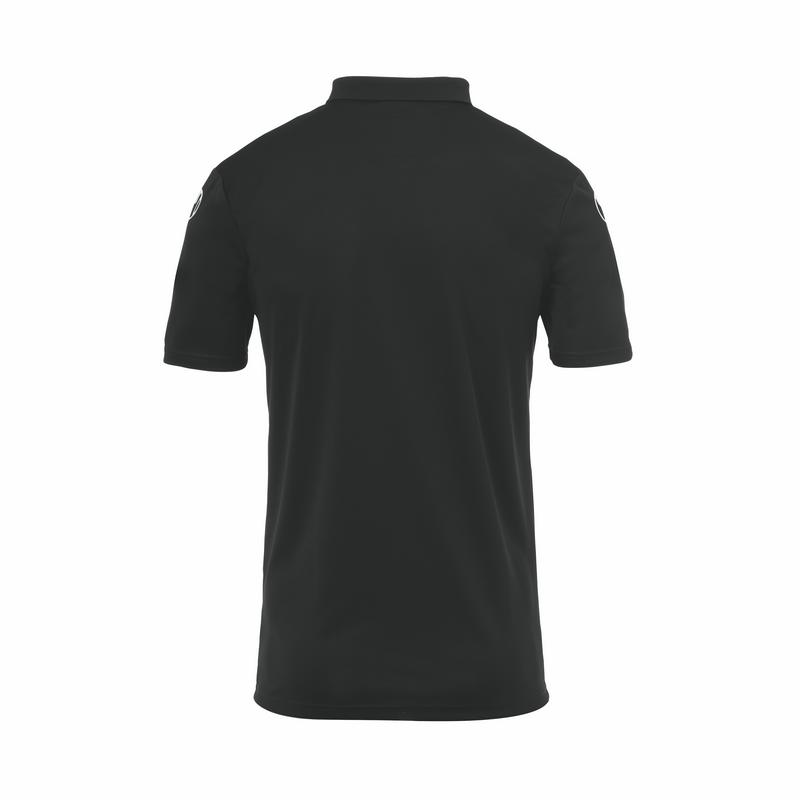 KOSZULKA ESSENTIAL POLO POLY UHLSPORT - czarny