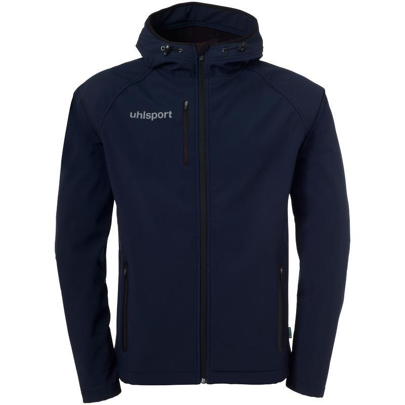 KURTKA ESSENTIAL SOFTSHELL UHLSPORT - granatowy