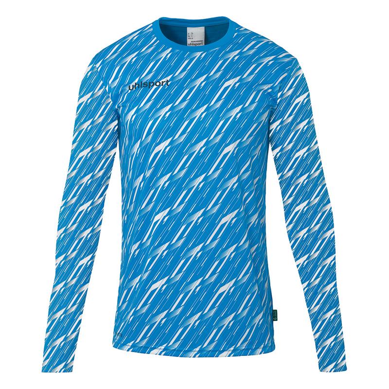 KOSZULKA BRAMKARSKA PROGRESSIVE UHLSPORT - niebieski/biały