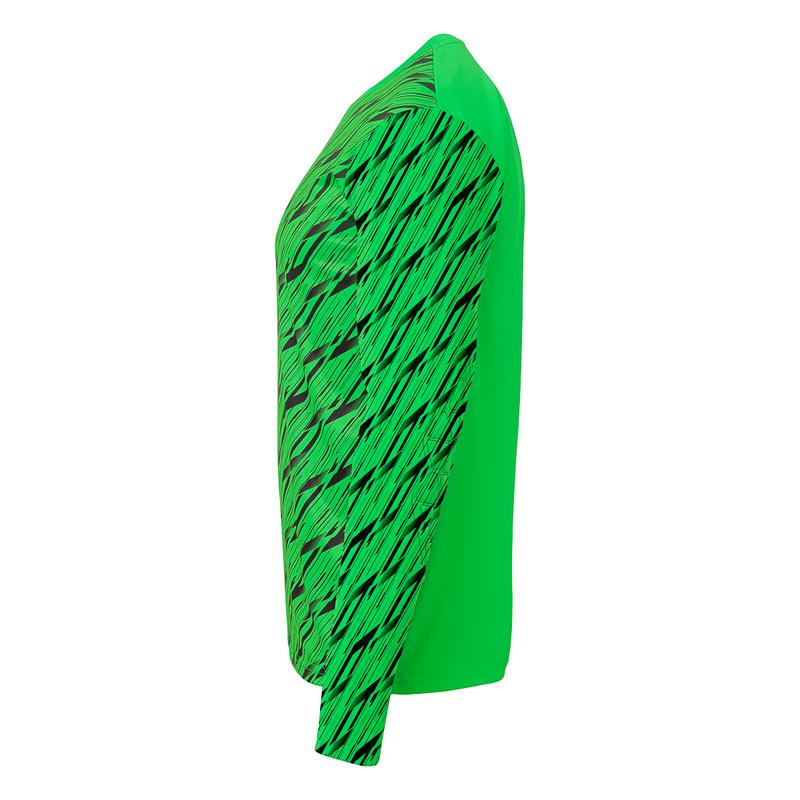 KOSZULKA BRAMKARSKA PROGRESSIVE UHLSPORT - neonowy zielony/czarny