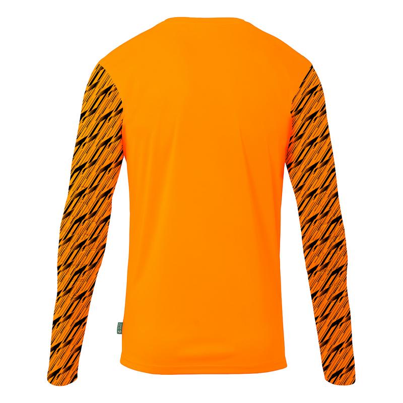 KOSZULKA BRAMKARSKA PROGRESSIVE UHLSPORT - neonowy pomarańczowy/czarny