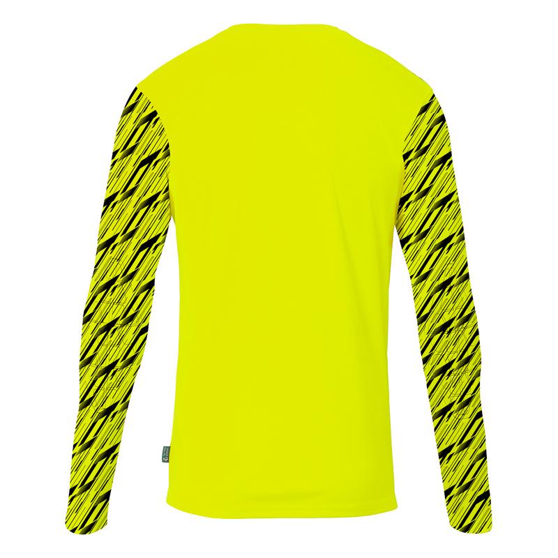 KOSZULKA BRAMKARSKA PROGRESSIVE UHLSPORT - neonowy żółty/czarny