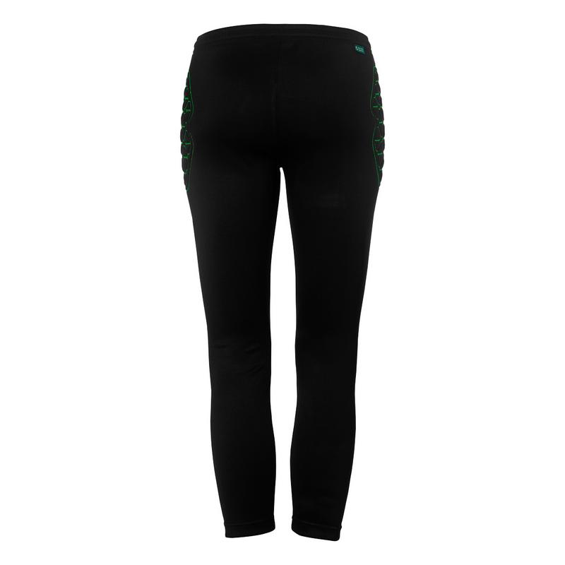 KOMPLET BRAMKARSKI PROGRESSIVE JUNIOR UHLSPORT - neonowy zielony/czarny