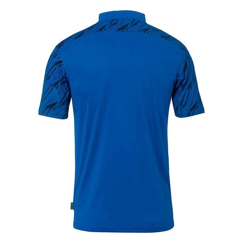 KOSZULKA POLO PROGRESSIVE 28 UHLSPORT - lazurowy niebieski