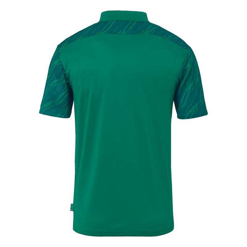 KOSZULKA POLO PROGRESSIVE 28 UHLSPORT - ciemny zielony