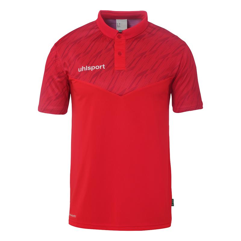 KOSZULKA POLO PROGRESSIVE 28 UHLSPORT - czerwony