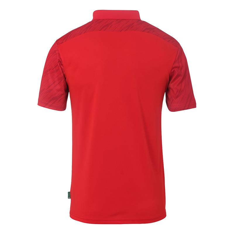 KOSZULKA POLO PROGRESSIVE 28 UHLSPORT - czerwony