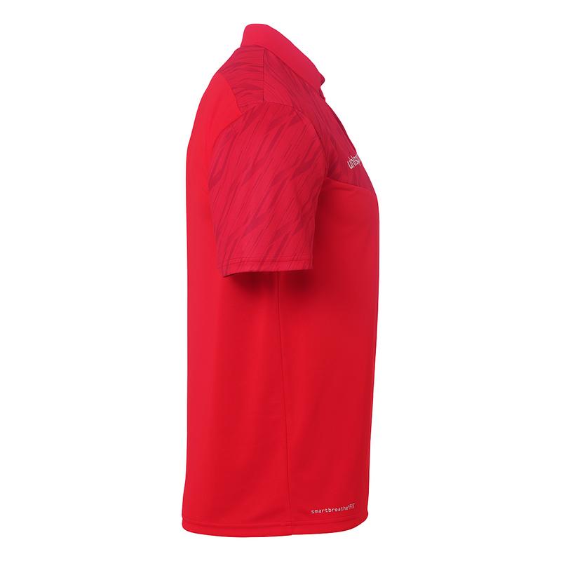 KOSZULKA POLO PROGRESSIVE 28 UHLSPORT - czerwony