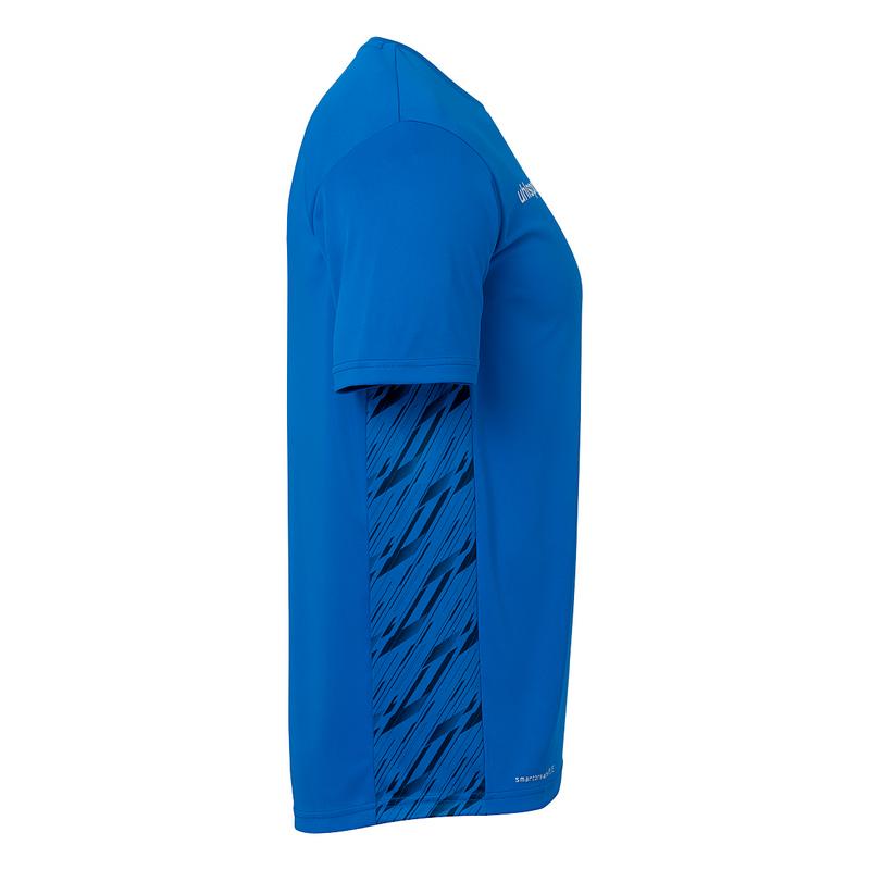 KOSZULKA POLY PROGRESSIVE 28 UHLSPORT - lazurowy niebieski
