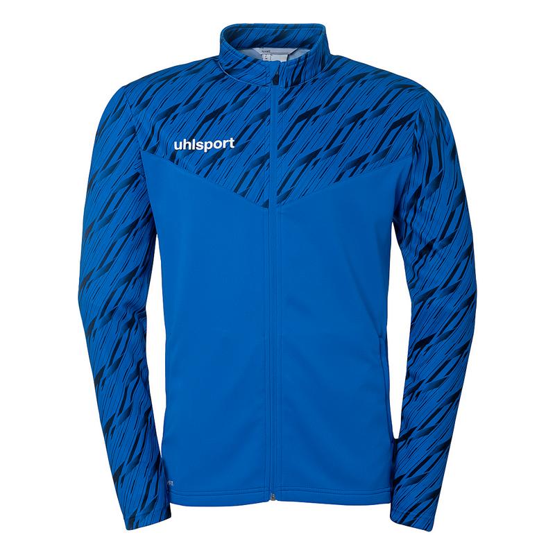 BLUZA ZAPINANA POLY PROGRESSIVE 28 UHLSPORT - lazurowy niebieski