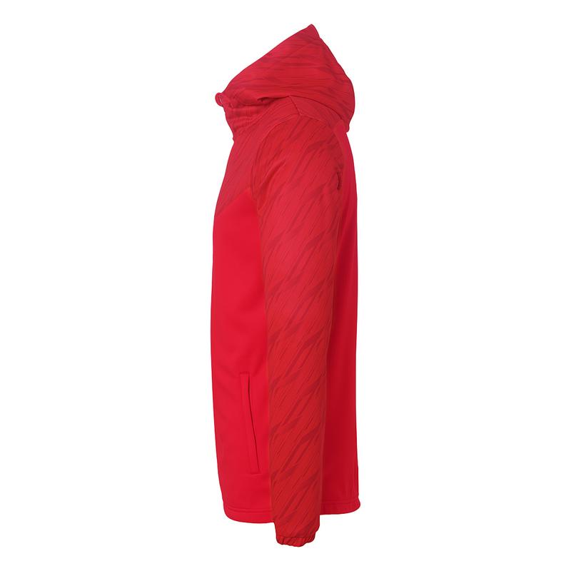 BLUZA ZAPINANA Z KAPTUREM PROGRESSIVE 28 UHLSPORT - czerwony