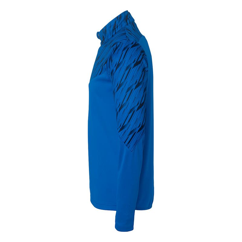 BLUZA ZAPINANA Z POD SZYJĄ PROGRESSIVE 28 UHLSPORT - lazurowy niebieski