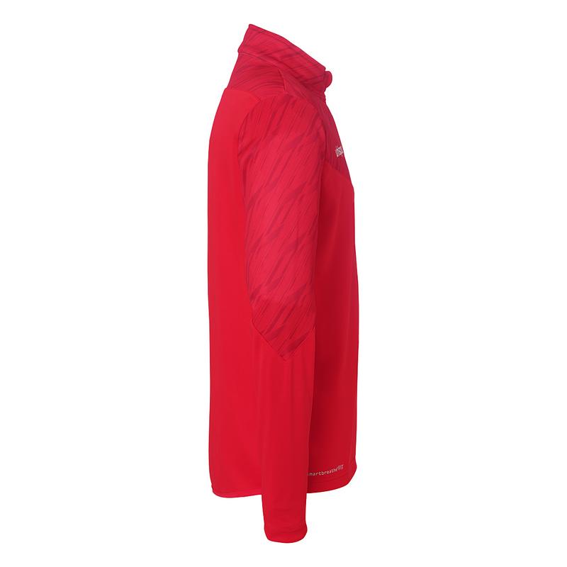 BLUZA ZAPINANA Z POD SZYJĄ PROGRESSIVE 28 UHLSPORT - czerwony
