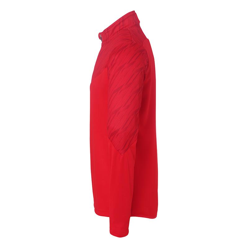 BLUZA ZAPINANA Z POD SZYJĄ PROGRESSIVE 28 UHLSPORT - czerwony