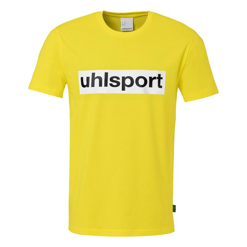 KOSZULKA ESSENTIAL PROMO UHLSPORT - jasny żółty