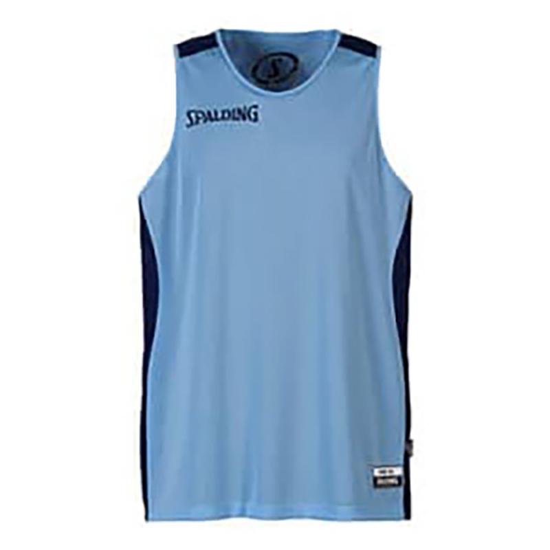 KOSZULKA ESSENTIAL REVERSIBLE SPALDING - niebieski/granatowy (1)