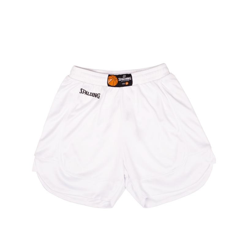 SPODENKI MECZOWE HUSTLE SPALDING - biały/biały (1)