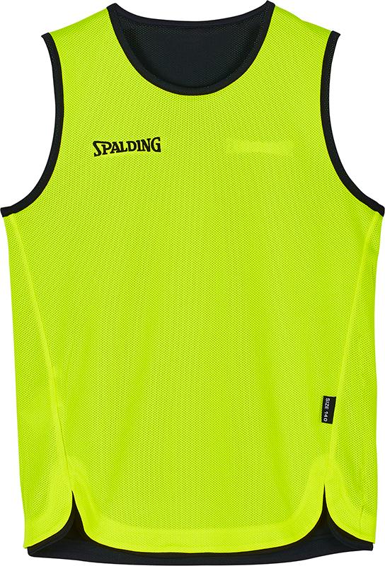 ZESTAW DWUSTRONNY DLA DZIECI SPALDING - czarny/neonowy zielony (3)