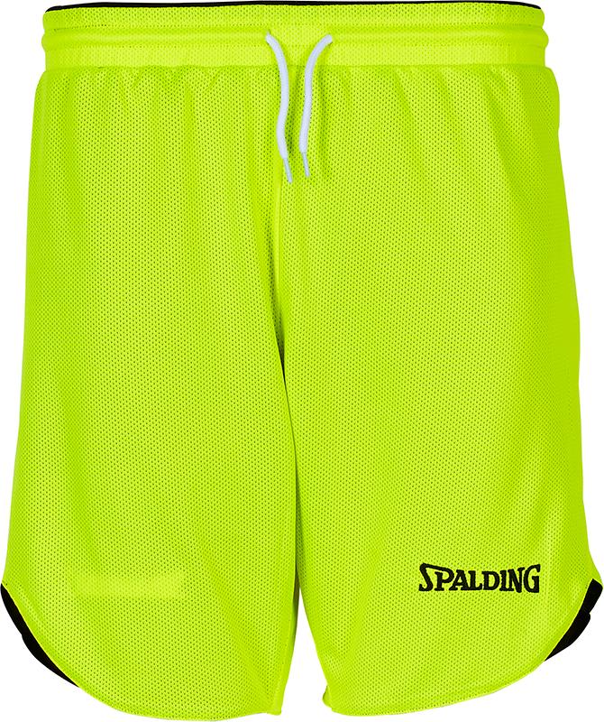 ZESTAW DWUSTRONNY DLA DZIECI SPALDING - czarny/neonowy zielony (4)