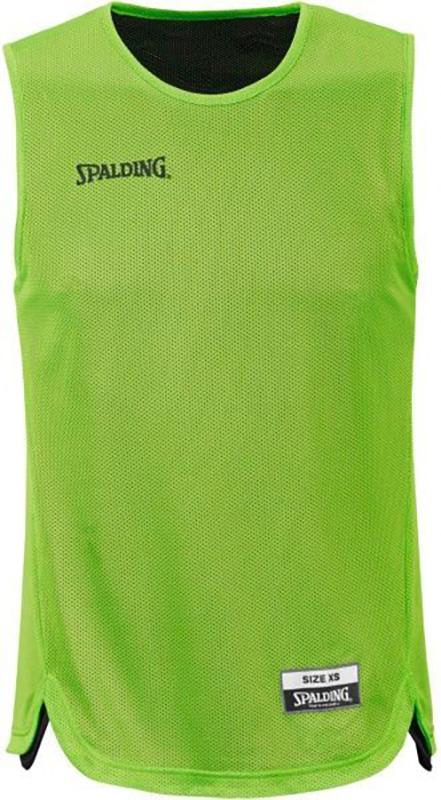 ZESTAW DWUSTRONNY DLA DZIECI SPALDING - jasny zielony/czarny (1)