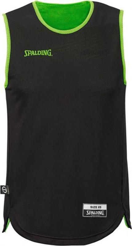 ZESTAW DWUSTRONNY DLA DZIECI SPALDING - jasny zielony/czarny (3)