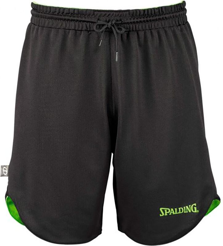 ZESTAW DWUSTRONNY DLA DZIECI SPALDING - jasny zielony/czarny (4)