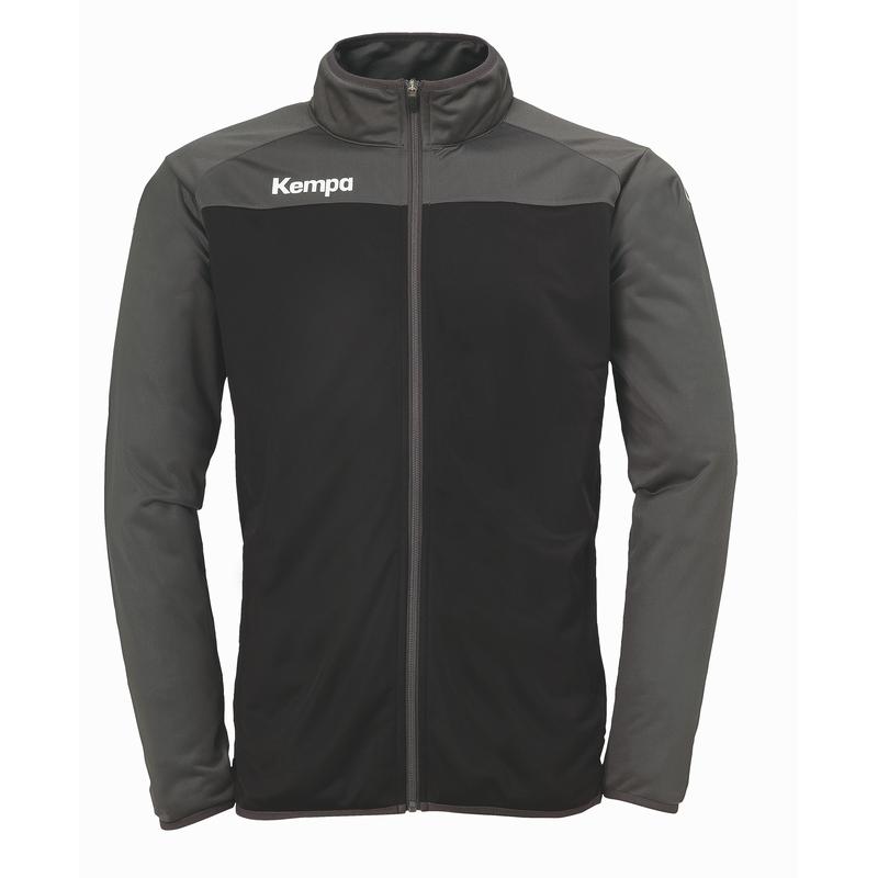 BLUZA PRIME POLY KEMPA - czarny/antracytowy (1)