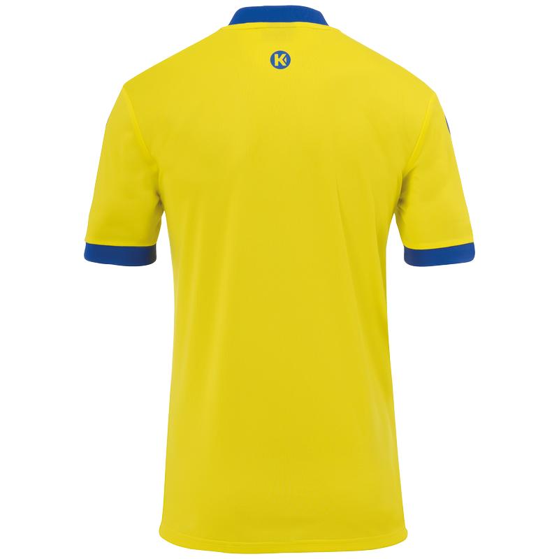 KOSZULKA MECZOWA PLAYER KEMPA - jasny żółty/ciemny niebieski (2)