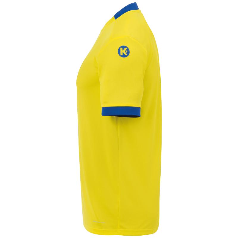KOSZULKA MECZOWA PLAYER KEMPA - jasny żółty/ciemny niebieski (3)
