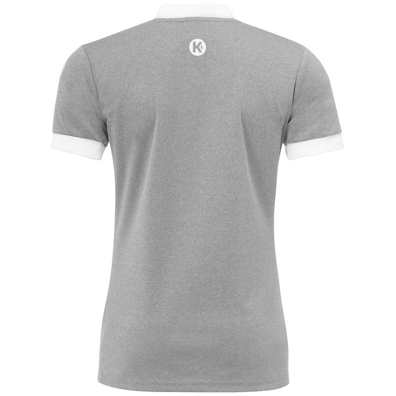 KOSZULKA MECZOWA PLAYER WOMEN KEMPA - szary/biały (2)