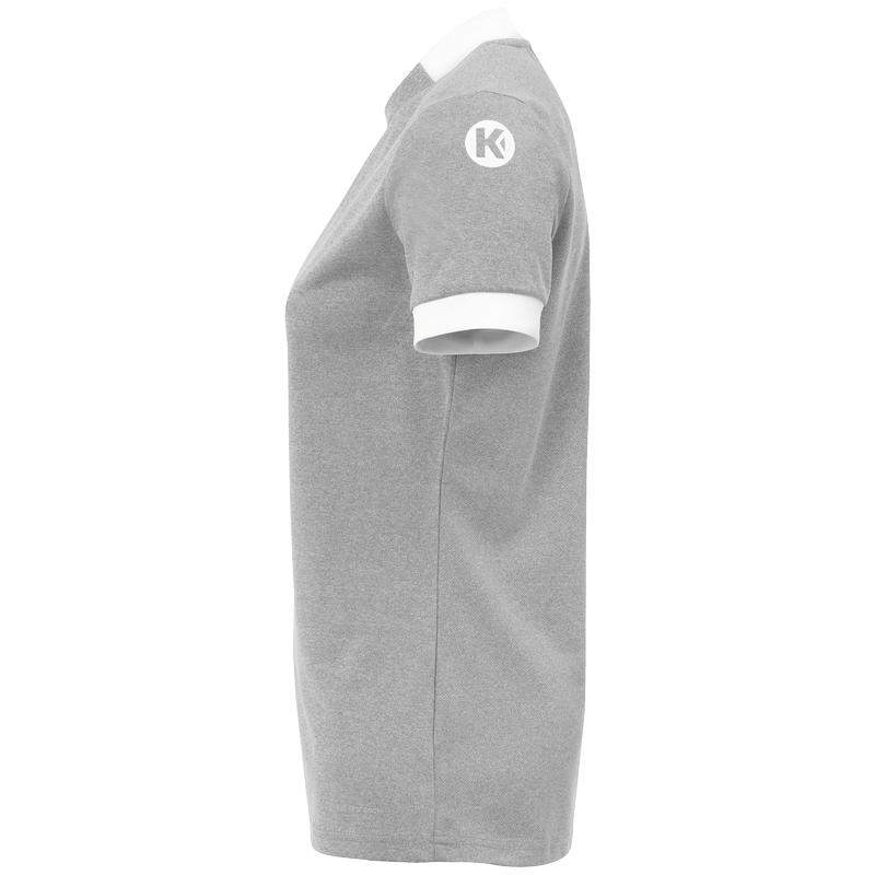 KOSZULKA MECZOWA PLAYER WOMEN KEMPA - szary/biały (3)