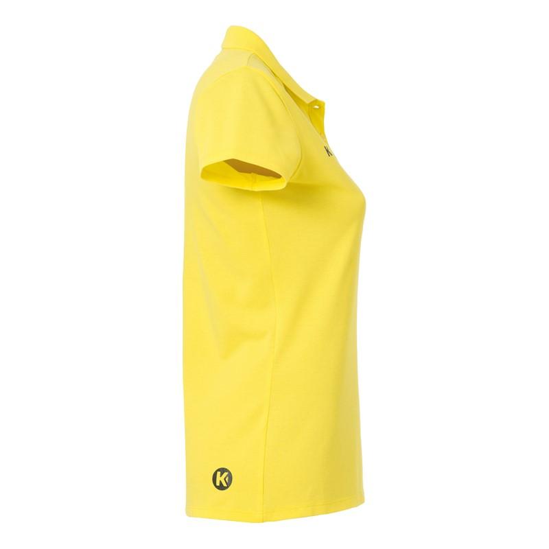 KOSZULKA POLO WOMEN KEMPA - jasny żółty (3)