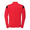 BLUZA ZAPINANA CLASSIC SQUAD 27 UHLSPORT - czerwony/czarny