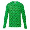KOSZULKA BRAMKARSKA PROGRESSIVE UHLSPORT  neonowy zielony/czarny