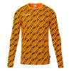 KOSZULKA BRAMKARSKA PROGRESSIVE UHLSPORT  neonowy pomarańczowy/czarny