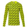 KOSZULKA BRAMKARSKA PROGRESSIVE UHLSPORT  neonowy żółty/czarny