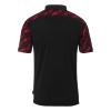 KOSZULKA POLO PROGRESSIVE 28 UHLSPORT - czarny/czerwony