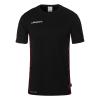 KOSZULKA POLY PROGRESSIVE 28 UHLSPORT  czarny/czerwony