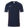 KOSZULKA POLY PROGRESSIVE 28 UHLSPORT  granatowy/czerwony