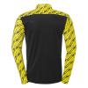 BLUZA ZAPINANA POLY PROGRESSIVE 28 UHLSPORT - czarny/jasny żółty
