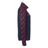 BLUZA ZAPINANA POLY PROGRESSIVE 28 WOMEN UHLSPORT - granatowy/czerwony