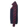 BLUZA ZAPINANA POLY PROGRESSIVE 28 WOMEN UHLSPORT - granatowy/czerwony