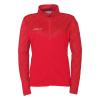 BLUZA ZAPINANA POLY PROGRESSIVE 28 WOMEN UHLSPORT  czerwony