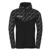 BLUZA ZAPINANA Z KAPTUREM PROGRESSIVE 28 UHLSPORT  czarny