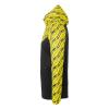 BLUZA ZAPINANA Z KAPTUREM PROGRESSIVE 28 UHLSPORT - czarny/jasny żółty