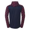 BLUZA ZAPINANA Z KAPTUREM PROGRESSIVE 28 UHLSPORT - granatowy/czerwony
