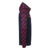 BLUZA ZAPINANA Z KAPTUREM PROGRESSIVE 28 UHLSPORT - granatowy/czerwony