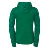 BLUZA ZAPINANA Z KAPTUREM PROGRESSIVE 28 WOMEN UHLSPORT - ciemny zielony